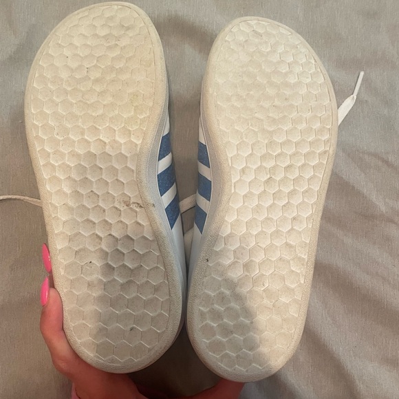 Adidas Gold Court Girls blue Sneakers - Picture 2 of 6